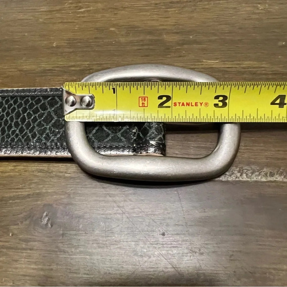 Fosil Shiny Snake Gray And Green Genuine Leather - Picture 6 of 9